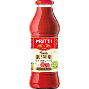 Mutti Passata van rossoro tomaten uit Toscane