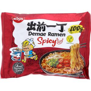 Nissin Demae ramen spicy