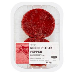 Jumbo Rundersteak Pepper 2 Stuks