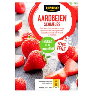 Jumbo Aardbeienschijfjes Diepvries 250g