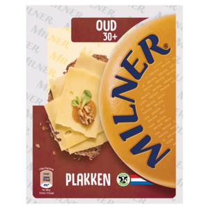 Milner 30+ Oud Kaas Plakken 150g