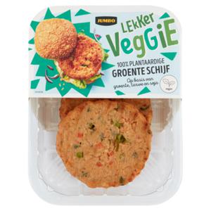 Jumbo Lekker Veggie Groente Schijf Vegan 180g