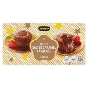 Jumbo Dessert Salted Caramel Lavacake 2 Stuks