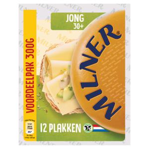 Milner 30+ Jong Voordeel Kaas Plakken 300g