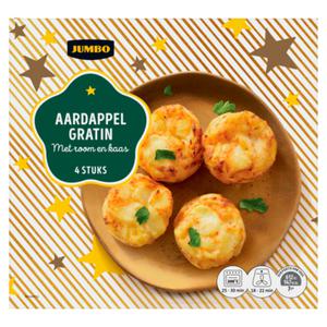 Jumbo Aardappelgratin met Room en Kaas 4 Stuks