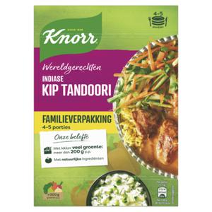 Knorr Wereldgerechten Maaltijdpakket Indiase Kip Tandoori XXL 493g