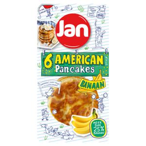 JAN American Pancakes Banaan - 6 stuks