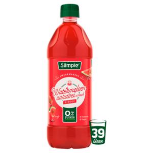 Slimpie Watermeloen Aardbei Smaak Siroop 650ml