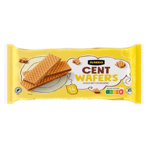 Jumbo Cent Wafers Gevuld met Cacaocrème 150g