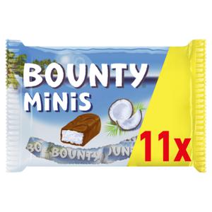 Bounty Mini's Chocolade Kokos uitdeelzak 333g