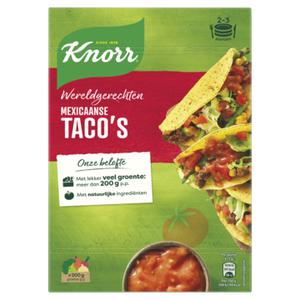 Knorr Wereldgerechten Maaltijdpakket Mexicaanse Taco's 136g