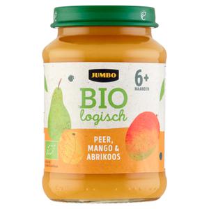 Jumbo Biologisch Peer, Mango & Abrikoos 6+ Maanden 190g