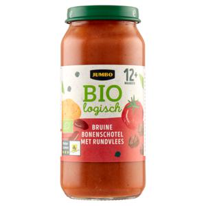 Jumbo Biologisch Bruine Bonenschotel met Rundvlees 12+ Maanden 250g