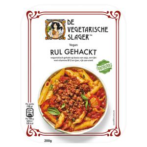 De Vegetarische Slager Rul Gehackt Vegan 200g