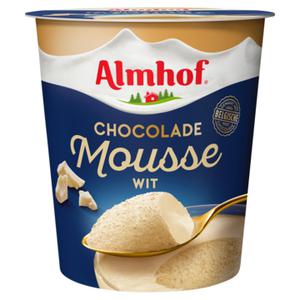 Almhof Chocolademousse Wit 200g