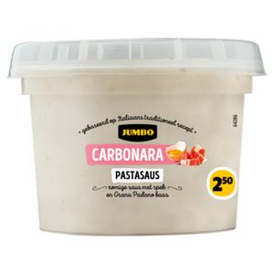 Jumbo Carbonara Pastasaus 275g