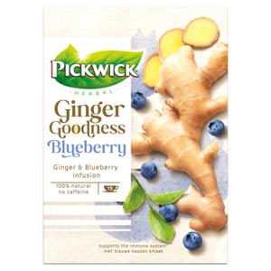 Pickwick Ginger Goodness Blueberry Kruidenthee