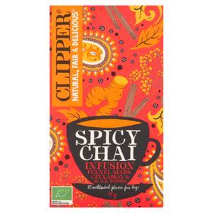 Clipper Spicy Chai Organic Infusion 20 stuks 50g