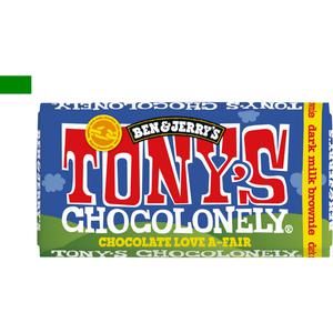 Tony's Chocolonely Ben&jerry's dark milk brownie