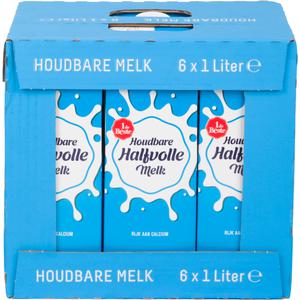 1 de Beste Houdbare halfvolle melk 6 stuks