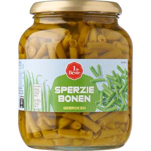 1 de Beste Sperziebonen fijn- gebroken