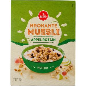 1 de Beste Muesli krokant appel rozijn