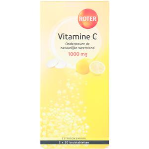 Roter Vitamine c bruistabletten duopak citroen