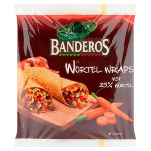 Banderos Wortelwraps 6 stuks