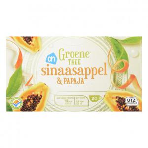 AH Groene thee sinaasappel & papaya