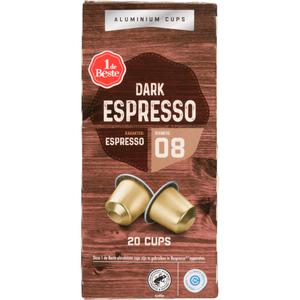 1 de Beste Koffiecups espresso dark