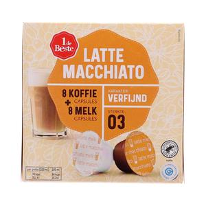 1 de Beste Koffiecups latte macchiato sterkte 3