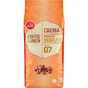 1 de Beste Koffiebonen crema