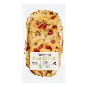 AH Focaccia paprika en olijf