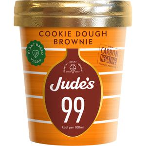 Jude's 99 Cookie dough brownie