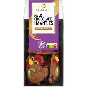 AH Excellent Melkchocolade haantjes