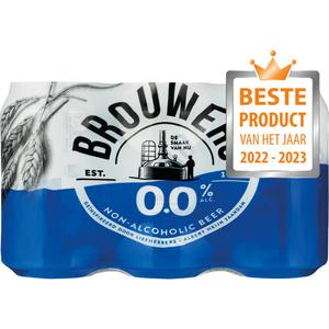 Brouwers 0.0% Alcoholvrij 6-pack