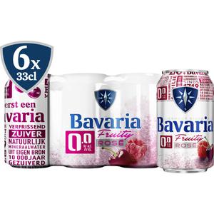 Bavaria 0.0% Fruity rose 6-pack