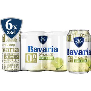 Bavaria 0.0% Ginger lime 6-pack