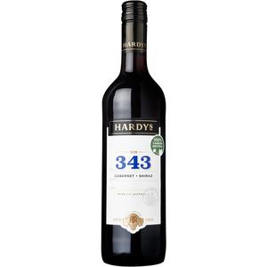 Hardys Bin 343 cabernet shiraz doos