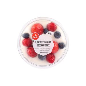 1 de Beste Luchtige yoghurt roodfruit