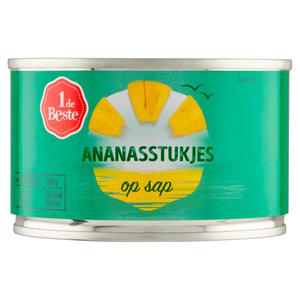 1 de Beste Ananasstukjes op sap