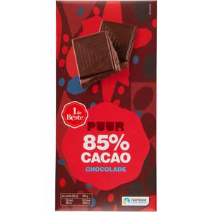 1 de Beste Chocoladereep puur 85% cacao