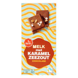 1 de Beste Chocoladereep melk karamel zeezout