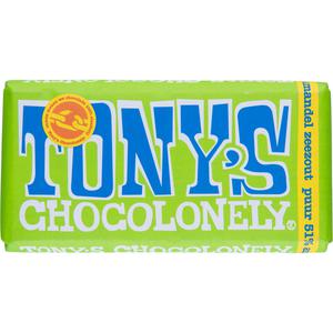 Tony's Chocolonely puur amandel zeezout