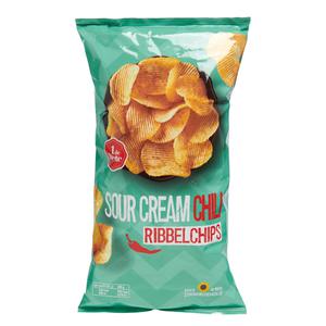 1 de Beste Ribbelchips sour cream chili