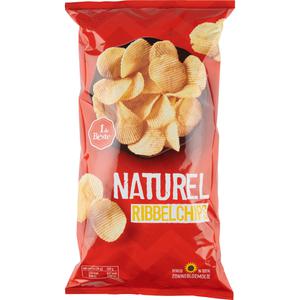 1 de Beste Ribbelchips naturel