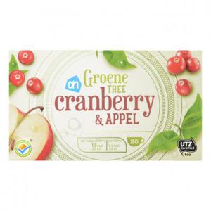 AH Groene thee cranberry & appel