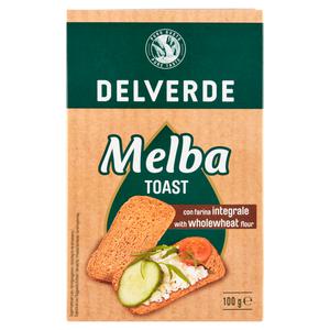 Delverde Melba toast volkoren