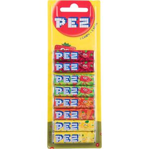 Pez Fruit blister 8 stuks