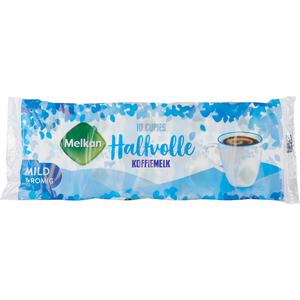 Melkan Koffiemelkcups halfvol 10 pack